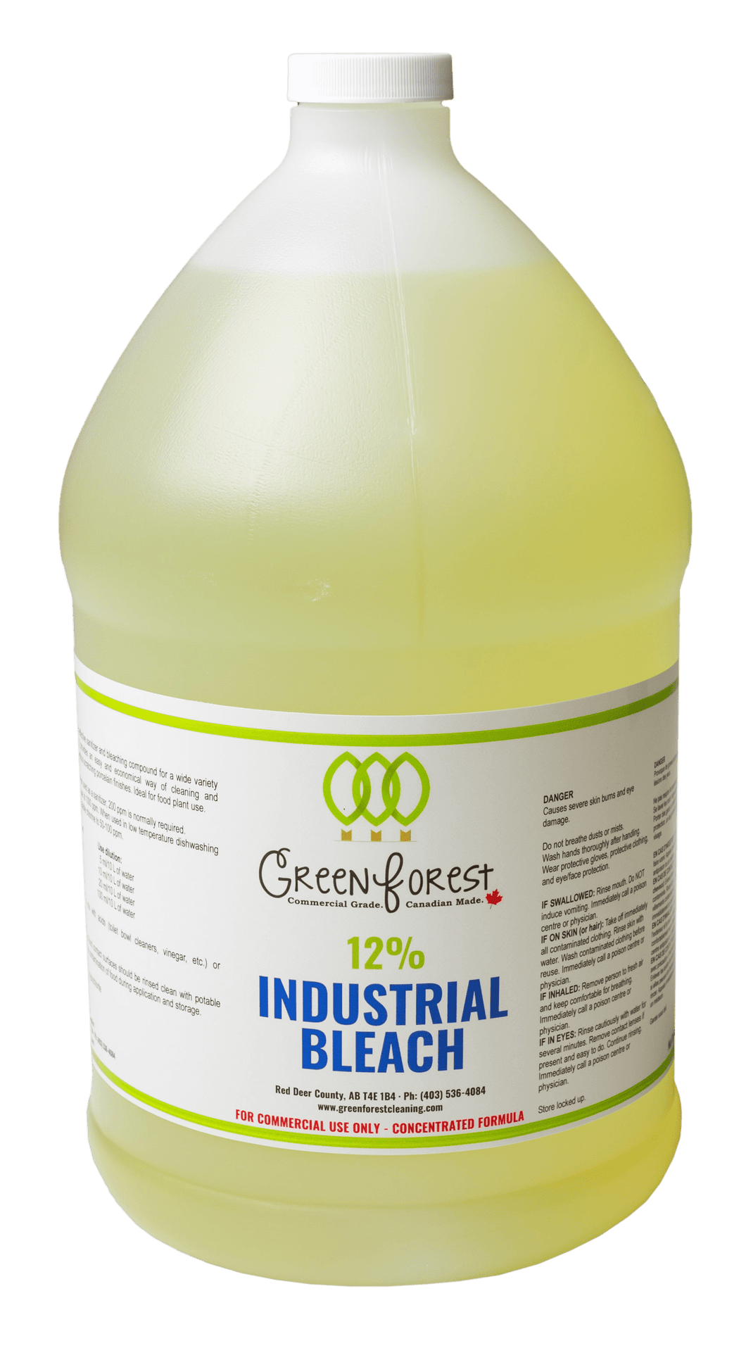 Commercial Grade Liquid Chlorine - Pallet