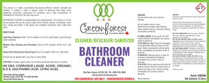 Cleaner/Descaler/Sanitizer Bathroom Cleaner Concentrate - Green Forest Cleaning