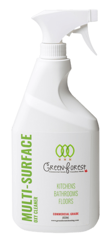 Multi-Surface Oxy Cleaner - Ready to Use 800ml Spray - Green Forest Cleaning